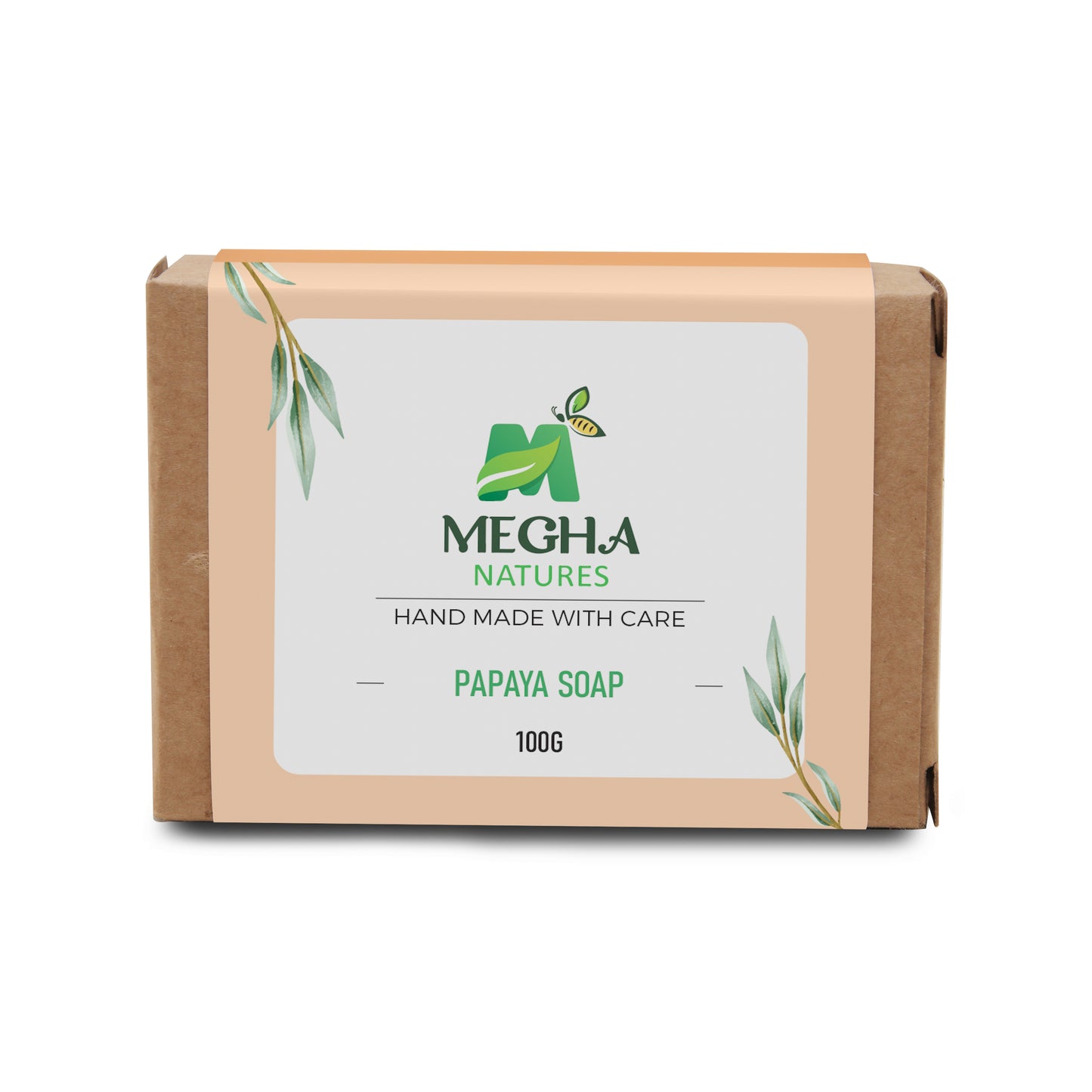 Cold Process Hand Made Soap - Papaya