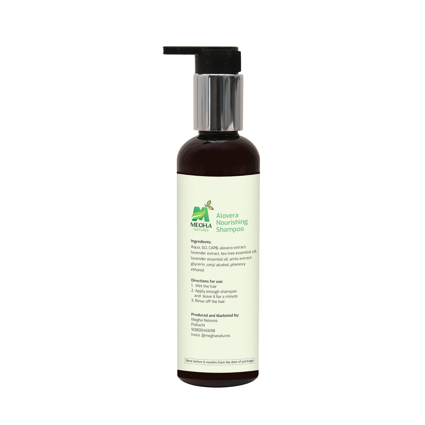 Alovera Nourishing Shampoo with Benefits of Tea Tree Oil