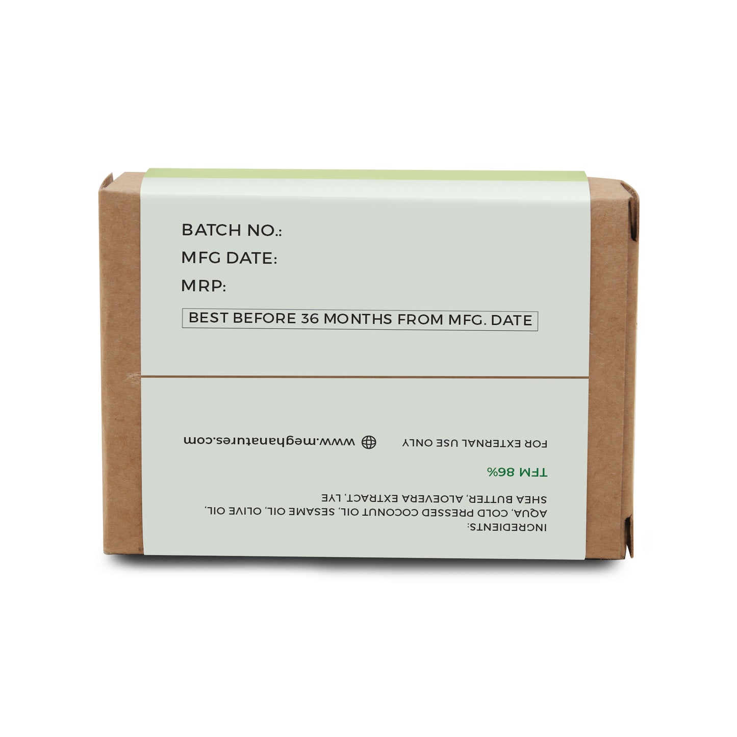 Cold Process Hand Made Soap - Aloe Vera