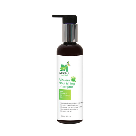 Alovera Nourishing Shampoo with Benefits of Tea Tree Oil